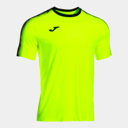CAMISETA MANGA CORTA ELITE XI AMARILLO FLÚOR NEGRO