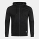 CHAQUETA CON CAPUCHA INDOOR GYM NEGRO