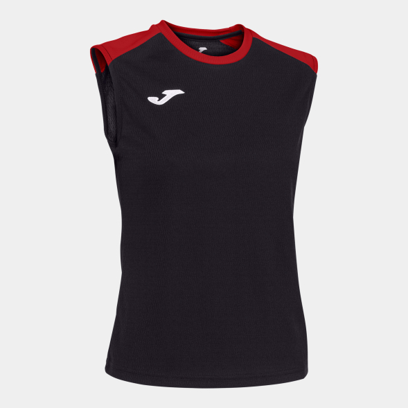 CAMISETA TIRANTES ECO CHAMPIONSHIP NEGRO ROJO