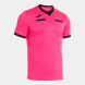 CAMISETA MANGA CORTA REFEREE ROSA FLUOR NEGRO