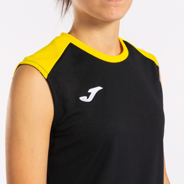 CAMISETA TIRANTES ECO CHAMPIONSHIP NEGRO AMARILLO