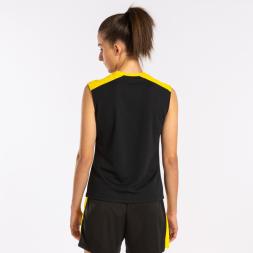 CAMISETA TIRANTES ECO CHAMPIONSHIP NEGRO AMARILLO