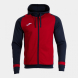 CHAQUETA CON CAPUCHA LIDER ROJO DARK NAVY