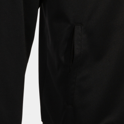 CHAQUETA CON CAPUCHA ECO SUPERNOVA NEGRO NARANJA