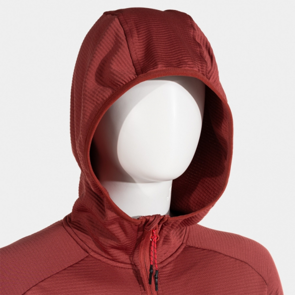 CHAQUETA CON CAPUCHA MYSTIC ROJO