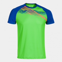 CAMISETA MANGA CORTA ELITE X VERDE FLUOR ROYAL