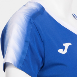 CAMISETA MANGA CORTA ELITE XI ROYAL BLANCO