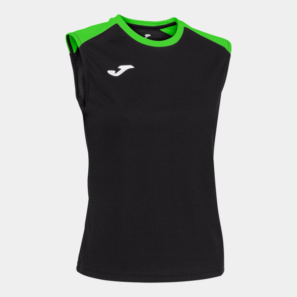 CAMISETA TIRANTES ECO CHAMPIONSHIP NEGRO VERDE FLUOR