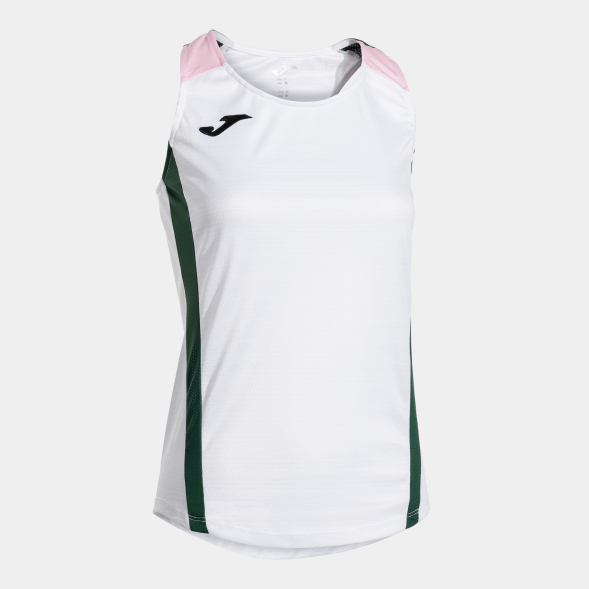 CAMISETA SIN MANGAS MONTREAL BLANCO VERDE
