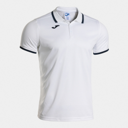 POLO MANGA CORTA COMBI PREMIUM BLANCO DARK NAVY