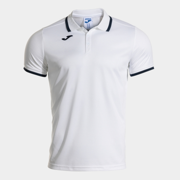 POLO MANGA CORTA COMBI PREMIUM BLANCO DARK NAVY