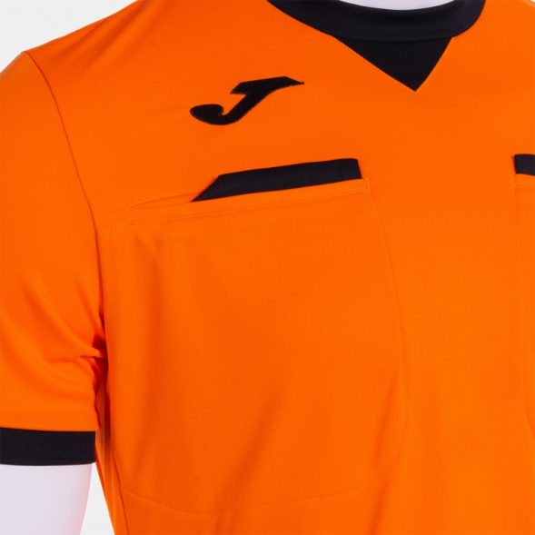 CAMISETA MANGA CORTA REFEREE NARANJA NEGRO