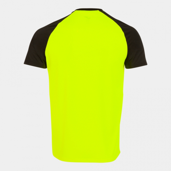 CAMISETA MANGA CORTA ELITE X AMARILLO FLUOR NEGRO