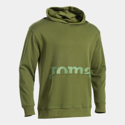 SUDADERA CON CAPUCHA MIMETIC VERDE