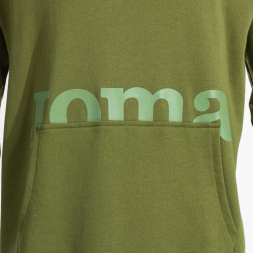 SUDADERA CON CAPUCHA MIMETIC VERDE