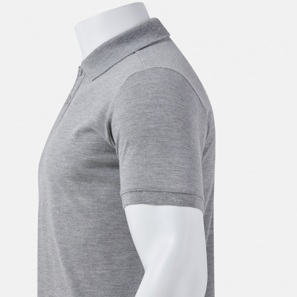 POLO MANGA CORTA BALI III GRIS CLARO