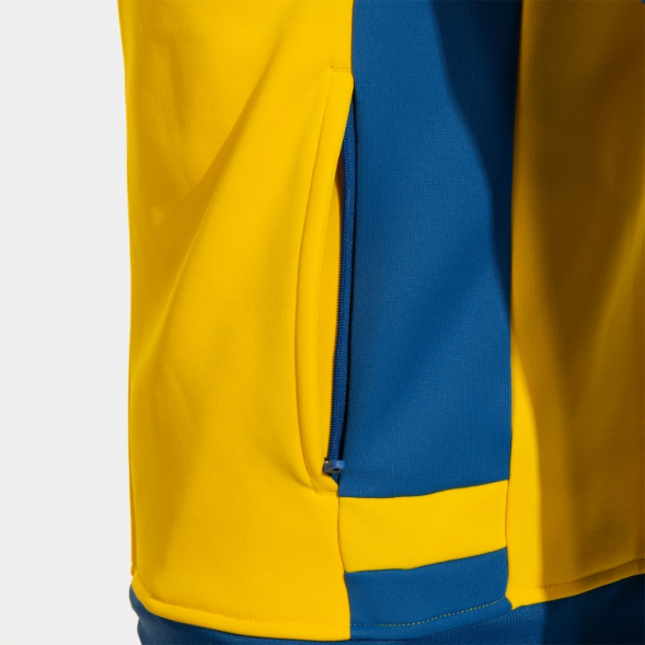 CHAQUETA CON CAPUCHA LIDER AMARILLO ROYAL