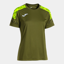 CAMISETA MANGA CORTA CHAMPIONSHIP VIII VERDE AMARILLO