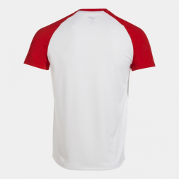 CAMISETA MANGA CORTA ELITE X BLANCO ROJO