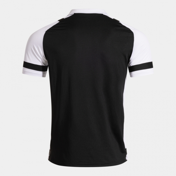 POLO MANGA CORTA LIDER NEGRO BLANCO