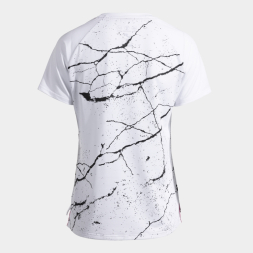 CAMISETA MANGA CORTA R-NIGHT BLANCO NEGRO