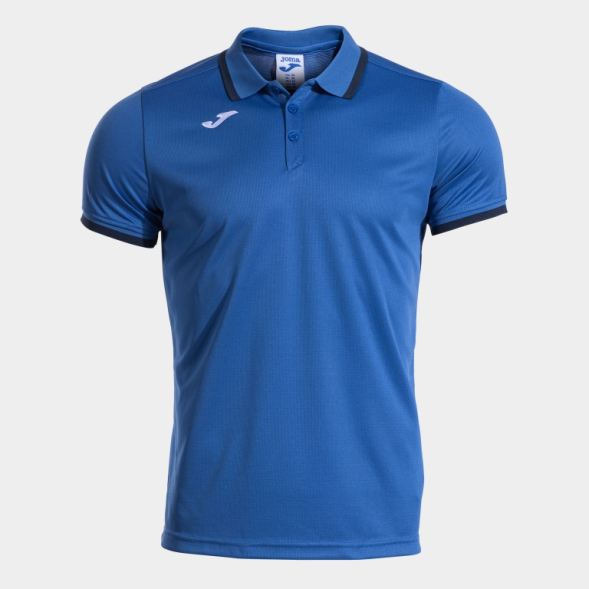 POLO MANGA CORTA COMBI PREMIUM ROYAL DARK NAVY