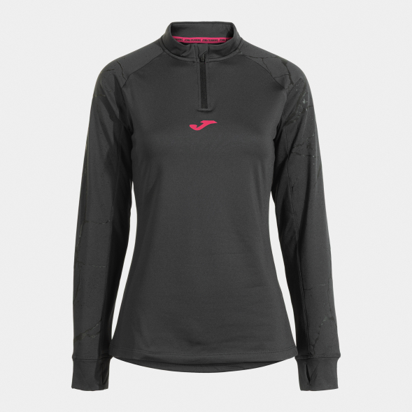 SUDADERA DEVA  R-NIGHT ANTRACITA NEGRO