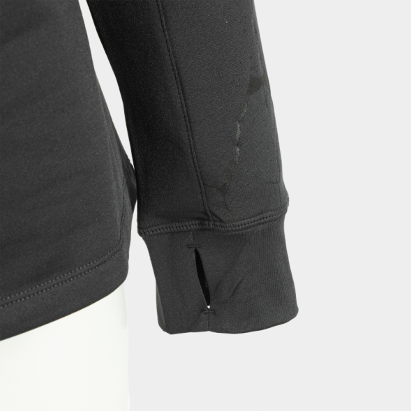 SUDADERA DEVA  R-NIGHT ANTRACITA NEGRO