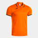 POLO MANGA CORTA COMBI PREMIUM NARANJA NEGRO
