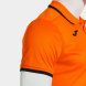POLO MANGA CORTA COMBI PREMIUM NARANJA NEGRO