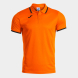 POLO MANGA CORTA COMBI PREMIUM NARANJA NEGRO