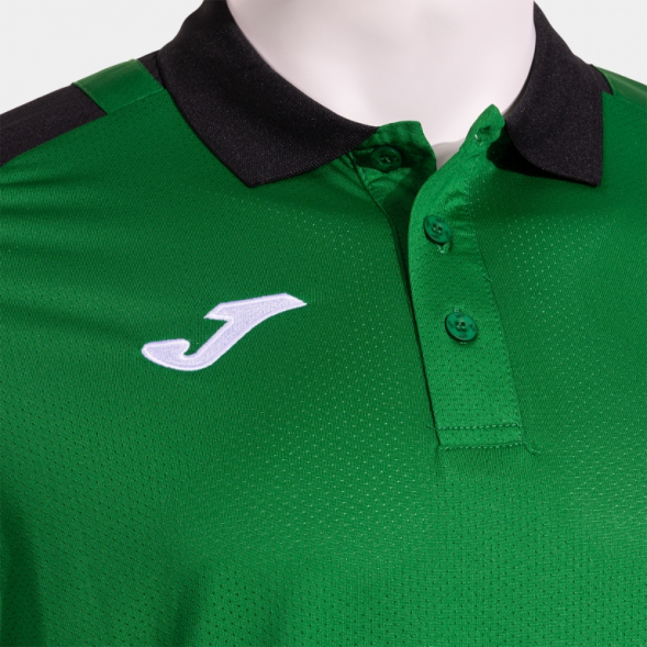 POLO MANGA CORTA LIDER VERDE NEGRO