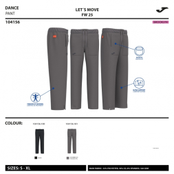 PANTALÓN LARGO STEP GRIS