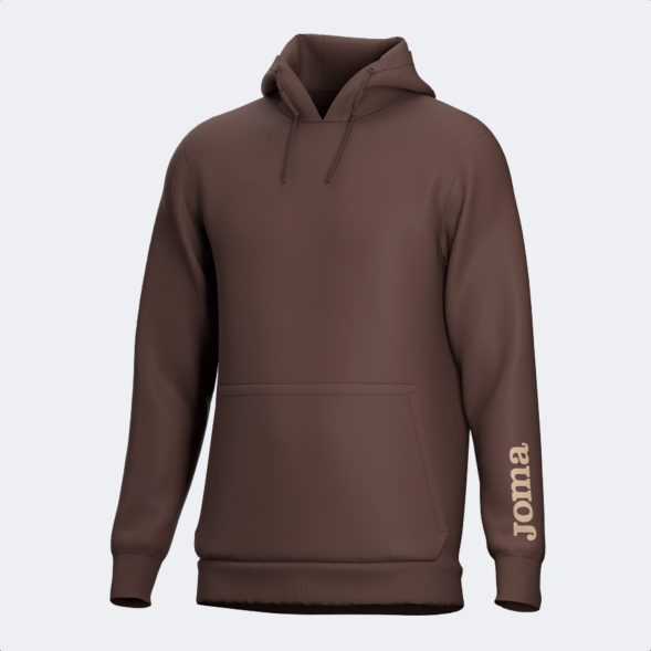 SUDADERA CON CAPUCHA UNIVERSITY MARRÓN