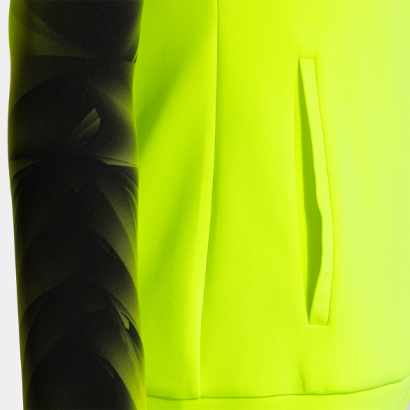 CHAQUETA ELITE XI AMARILLO FLUOR NEGRO