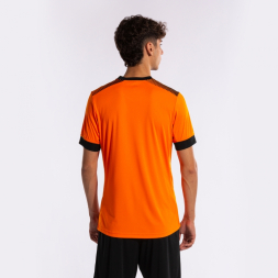 CAMISETA MANGA CORTA ECO SUPERNOVA NARANJA NEGRO