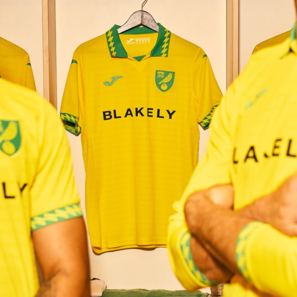 CAMISETA MANGA CORTA 1ª NORWICH CITY