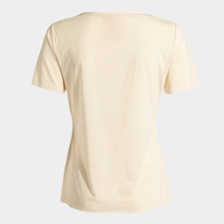 CAMISETA MANGA CORTA INDOOR GYM BEIGE