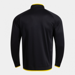 SUDADERA COMBI PREMIUM NEGRO AMARILLO