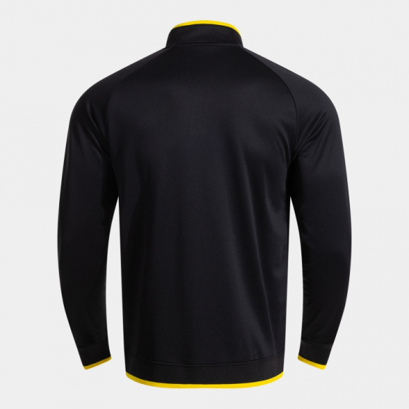 SUDADERA COMBI PREMIUM NEGRO AMARILLO