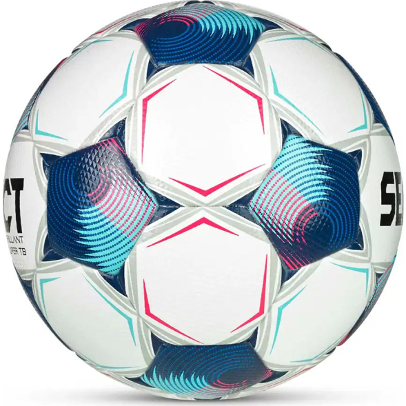 Мяч футб. SELECT Brillant Super TB V25, 3615971002,р.5, FIFA PRO, ПУ, 32 пан. термосш, бело-синий