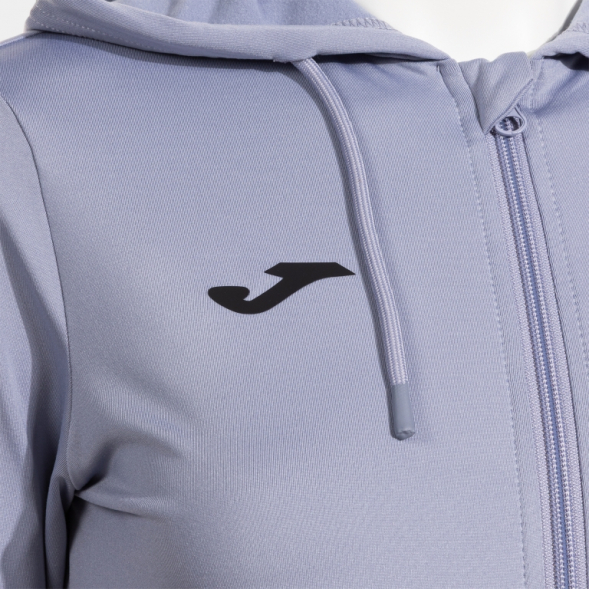 CHAQUETA CON CAPUCHA SCULPTURE II AZUL