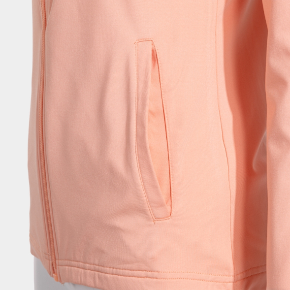 CHAQUETA CON CAPUCHA SCULPTURE II NARANJA