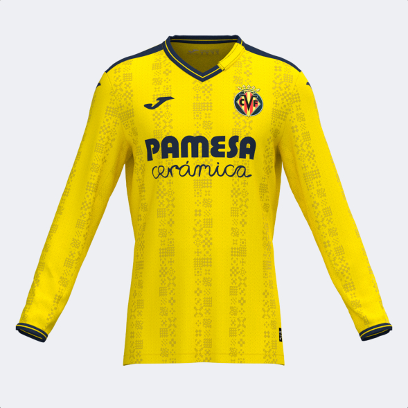 CAMISETA MANGA LARGA 1ª VILLARREAL