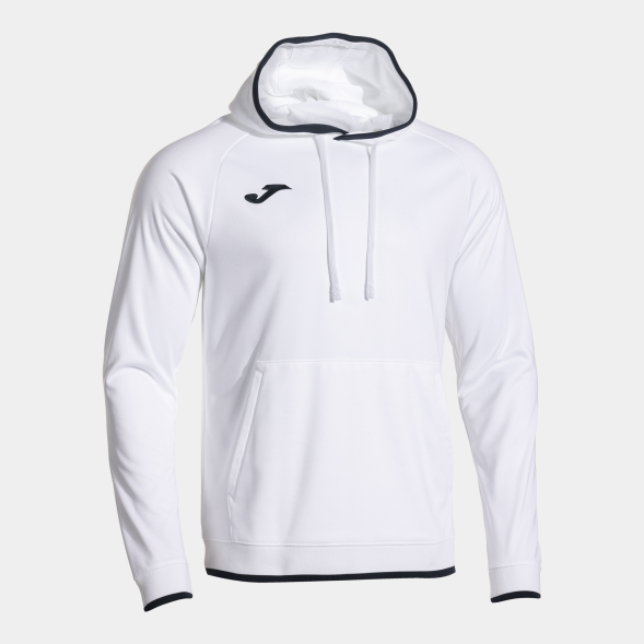 SUDADERA CON CAPUCHA COMBI PREMIUM BLANCO DARK NAVY