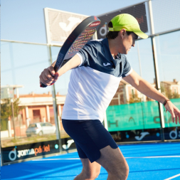 POLO MANGA CORTA MONTREAL BLANCO MARINO