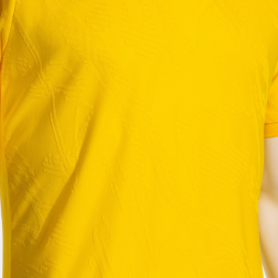 CAMISETA MANGA CORTA FIT ONE AMARILLO NEGRO