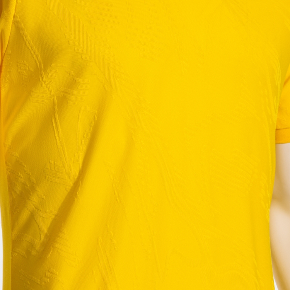 CAMISETA MANGA CORTA FIT ONE AMARILLO NEGRO