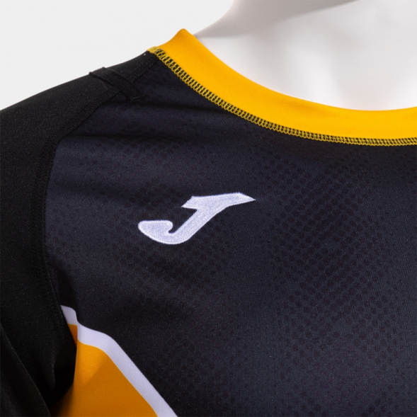 CAMISETA MANGA CORTA MYSKIN III NEGRO AMARILLO