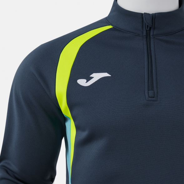 SUDADERA CHAMPIONSHIP 20 DARK NAVY AMARILLO FLÚOR